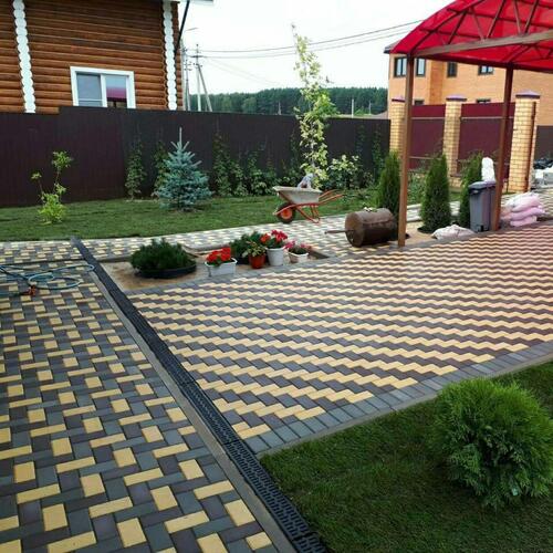 Укладка тротуарной плитки под ключ