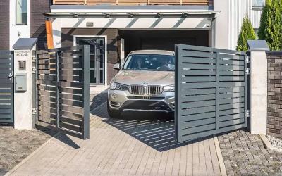 Автоматические распашные ворота